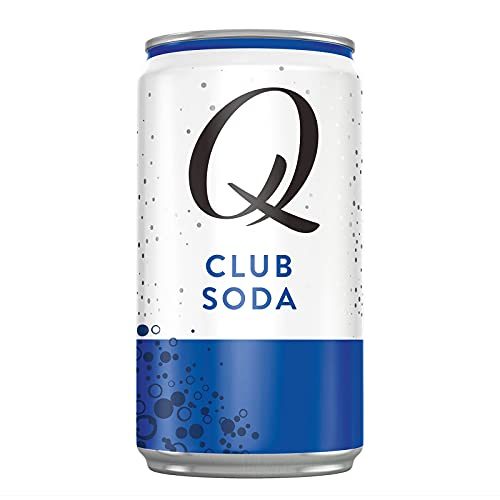 Q Mixers Club Soda, Premium Club Soda, 7.5 Fl oz, 24 Cans