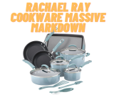 Rachael Ray 14 Pc. Nonstick Cookware Set – MAJOR PRICE DROP + FREE SHIPPING!