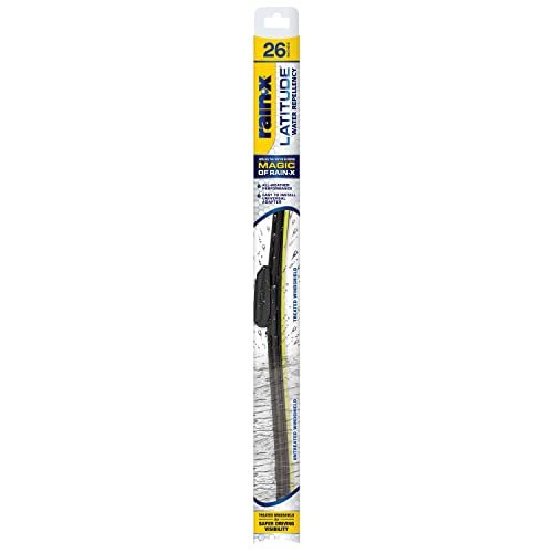 Rain-X 5079281-2 Latitude 2-IN-1 Water Repellency Wiper Blades, 26