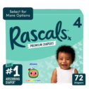 Rascals Diapers CoComelon Edition Size 4, 72 Count (Select for More Options)