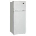 RCA 7.5 Cu. Ft. Top Freezer Refrigerator RFR741, White