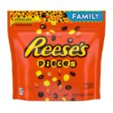 REESE'S PIECES Peanut Butter Candy, Gluten Free, 18 oz Resealable Pack