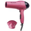Revlon Essentials Lightweight Ionic Hair Dryer with Concentrator, 1875 Watts, Pink