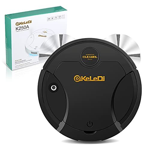 Robot Vacuum Cleaner, 3 in 1 Mopping Robot Vacuum Cleaner with 1800Pa Suction, Multiple Cleaning Modes Ideal for Hardwood Floor...