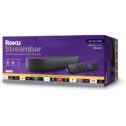 Roku Streambar 4K/HD/HDR Streaming Media Player & Premium Audio, All In One, Includes Roku Voice Remote, Released 2020, Share videos,...