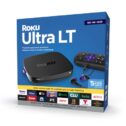 Roku Ultra LT | HD/4K/HDR Streaming Device with Ethernet Port and Roku Voice Remote with Headphone Jack, includes Headphones
