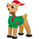 Rudolph Christmas Inflatable Decoration By