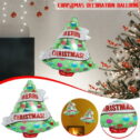 Ruimatai Christmas Party Decoration Inflatable Christmas Pattern Christmas Tree Inflatable Decoration