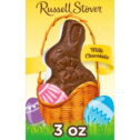 RUSSELL STOVER Easter Solid Milk Chocolate Easter Bunny, 3 oz.