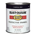 Rust-Oleum 7784502 Stops Rust, 32 oz. Quart, Gloss Charcoal Gray