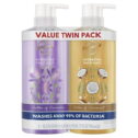 Safeguard Hand Wash Twin Pack, 15.5 oz, Notes of Lavender & Notes of Coconut