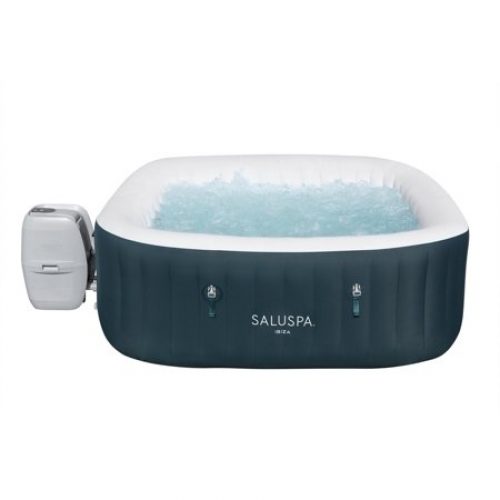 SaluSpa Ibiza AirJet Inflatable Hot Tub Spa 4-6 Person, Maximum Temperature of 104˚F