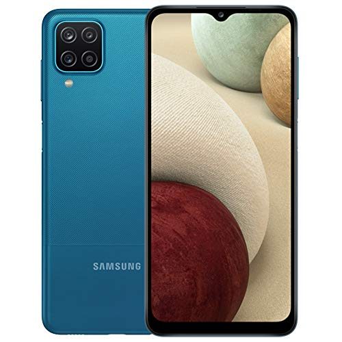 Samsung Galaxy A12 (A127F) 128GB Dual SIM, GSM Unlocked, (CDMA Verizon/Sprint Not Supported) Smartphone International Version (Fast Car Charger Bundle)...