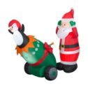 Santa & Christmas Cannon with Sparkling Fuse