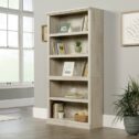 Sauder Select 5 - Shelf Bookcase, Chalked Chestnut Finish
