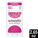 Schmidt's Aluminum Free Natural Deodorant Rose & Vanilla 2.65 Oz.