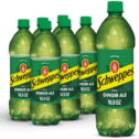 Schweppes Ginger Ale Soda, .5 L bottles, 6 pack