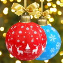 SCNOR Inflatable Decorated Ball in Clearance- Outdoor Christmas inflatable Decorated Ball Giant Christmas inflatable Ball Christmas Tree Decorations
