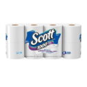 Scott 1000 sheets Bathroom Tissue, Toilet Paper, 8 rolls