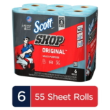 Product of Scott Shop Towels (12 rolls) – Paper Towels & Napkins [Bulk Savings] – WALMART