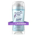 Secret Aluminum Free Deodorant for Women, Lavender, 2.4 oz
