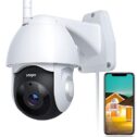 Security Camera Outdoor, Voger 360° View WiFi Home Security Camera System 1080P with IP66 Weatherproof Motion Detection Night Vision 2-Way...
