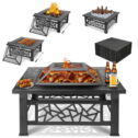 Segmart Fire Pit for Outside, 32