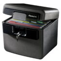 SentrySafe HD4100 Safe Box, Fire-Resistant and Water-Resistant with Key Lock 0.65 cu. ft.