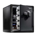SentrySafe SFW123ES Fire-Resistant and Water-Resistant Safe with Digital Keypad Lock, 1.23 Cu. ft.