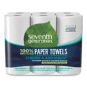 Seventh Generation 100% Recycled Paper White 2-Ply Paper Towels 6 Count