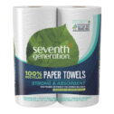 Seventh Generation Paper Towels, 100% Recycled Paper, 2-Ply, 2 Rolls (Packaging May Vary)