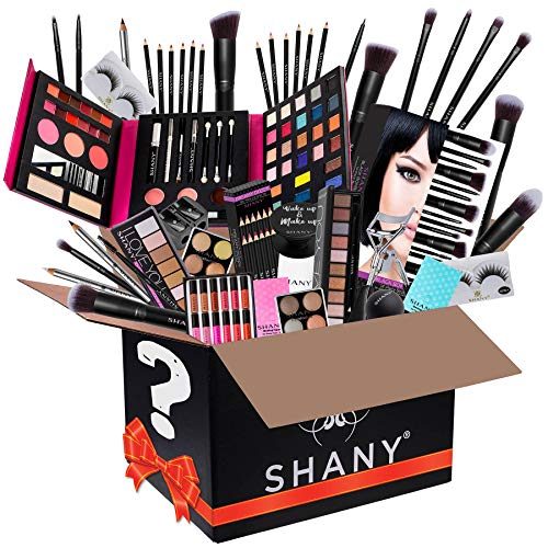 SHANY Gift Surprise - AMAZON EXCLUSIVE - All in One Makeup Bundle - Includes Pro Makeup Brush Set, Eyeshadow Palette,Makeup...
