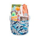 Shark Fabric Bin Easter Basket, Gift Set