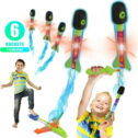SHCKE Air Rocket Toy Jump Rocket Launchers for Kids Toys Rocket Launcher Sturdy Stomp Launcher Toy Fun Outdoor Toy for...