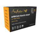 Shea Moisture African Black Soap With Shea Butter, 8 Ounce (4 Pack)