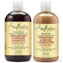 Shea Moisture Strengthen, Grow & Restore Shampoo and Conditioner Set, Jamaican Black Castor Oil Combination Pack, 13 oz Shampoo &...