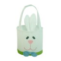 SIfdSeng Candy Basket Cloth Cute Bunny Buckets for Kids Bag Basket Rabbit Easter Chicken Storage Eggs Home Textile Storage Grandpa...