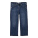 Signature by Levi Strauss & Co. Girls' High Rise Ankle Straight Jeans, Sizes 5-18