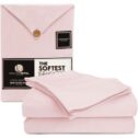 Signature Hotel Collection Bed Sheet Set - 4 Piece Set - The Softest Sheets Ever - Microfiber Material - Luxury...