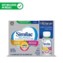 Similac Pro-Advance Infant Formula with 2'-FL Human Milk Oligosaccharide (HMO) for Immune Support, Ready to Feed, 8 fl oz bottles,...
