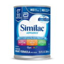 Similac Advance Concentrated Liquid Baby Formula with Iron, DHA, Lutein, 13-fl-oz Can, Pack of 12