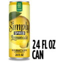 Simply Spiked Signature Hard Lemonade, 24 fl oz Can, 5% ABV
