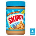 SKIPPY Creamy Peanut Butter, 16.3 oz (Pack of 4)