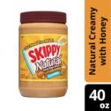 SKIPPY Natural Creamy Peanut Butter Spread with Honey, 40 oz