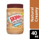 SKIPPY Natural Peanut Butter Spread, Creamy, 7 g protein per serving, 40 oz