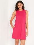 Sleeveless Vintage A-Line Mini Shift Dress for Women On Sale At Old Navy