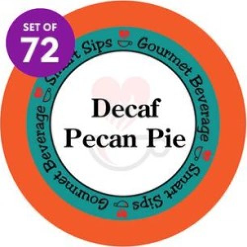 Smart Sips Coffee Coffee Pecan - Decaf Pecan Pie Coffee Single-Serve Cup - Set of 72