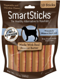 SmartBones SmartSticks Peanut Butter Chews Dog Treats on Sale At Chewy