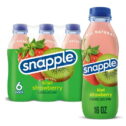 Snapple Kiwi Strawberry Juice Drink, 16 fl oz, 6 Count Bottle