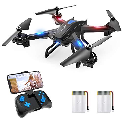 SNAPTAIN S5C WiFi FPV Drone with 720P HD Camera,Voice Control, Wide-Angle Live Video RC Quadcopter with Altitude Hold, Gravity Sensor...
